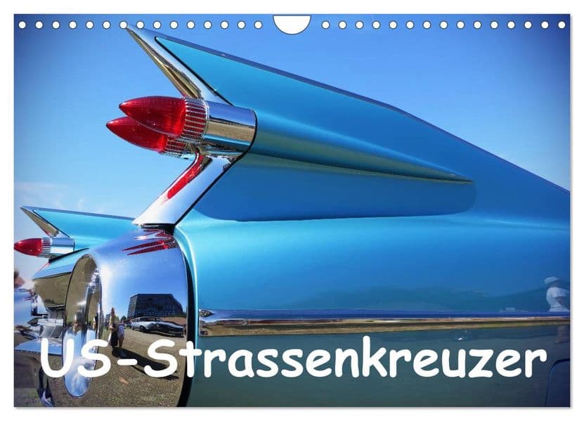 US-Strassenkreuzer (Wandkalender 2027 DIN A4 quer), CALVENDO Monatskalender