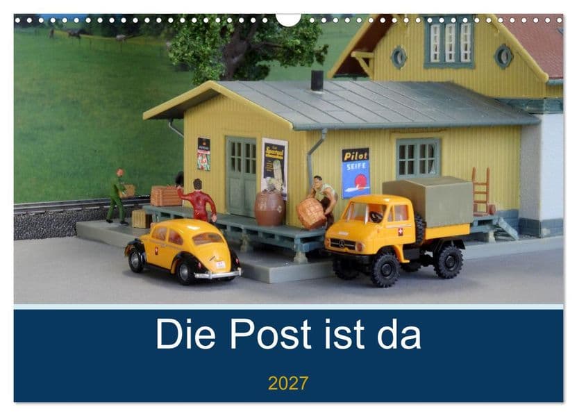 Die Post ist da (Wandkalender 2027 DIN A3 quer), CALVENDO Monatskalender