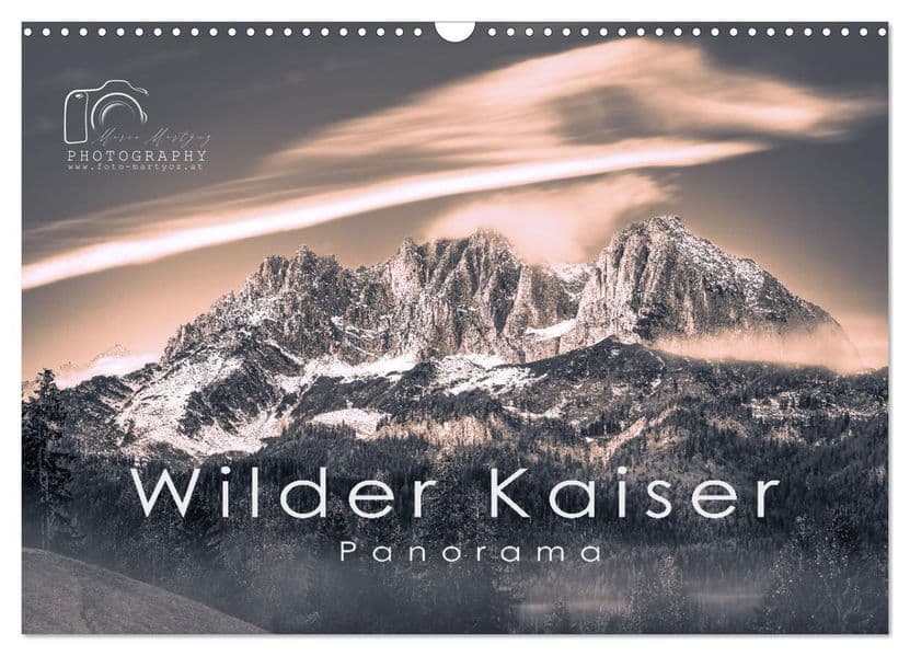 Wilder Kaiser Panorama 2027 (Wandkalender 2027 DIN A3 quer), CALVENDO Monatskalender