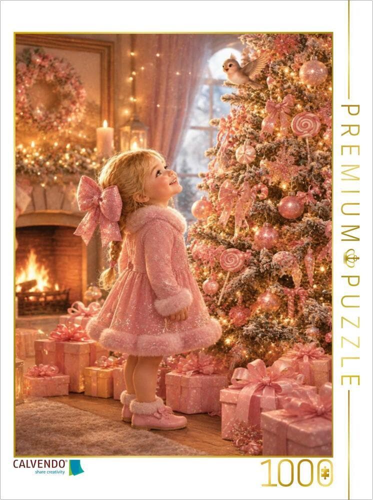 CALVENDO Puzzle Frohe Weihnachten | 1000 Teile Lege-Größe 64 × 48 cm Foto-Puzzle für glückliche Stunden