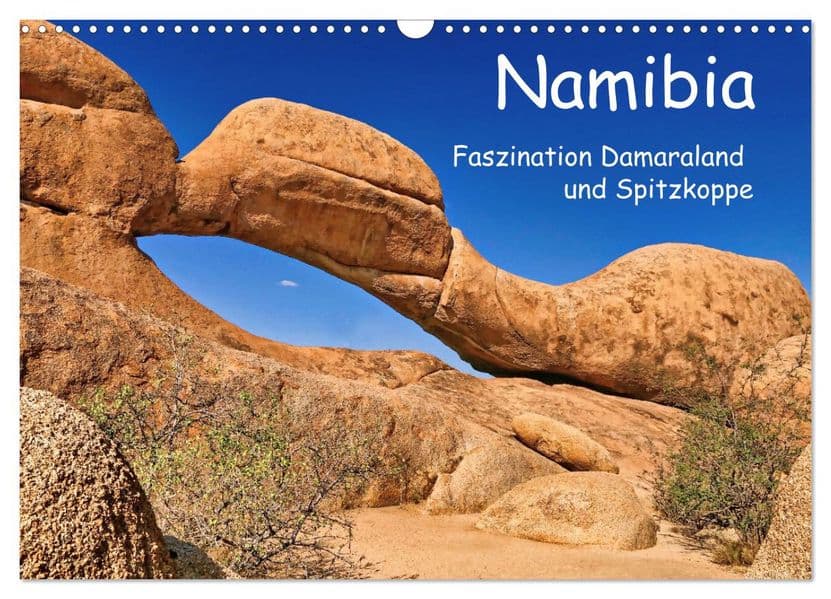 Namibia - Faszination Damaraland und Spitzkoppe (Wandkalender 2027 DIN A3 quer), CALVENDO Monatskalender