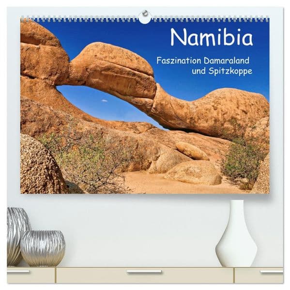 Namibia - Faszination Damaraland und Spitzkoppe (hochwertiger Premium Wandkalender 2027 DIN A2 quer), Kunstdruck in Hochglanz