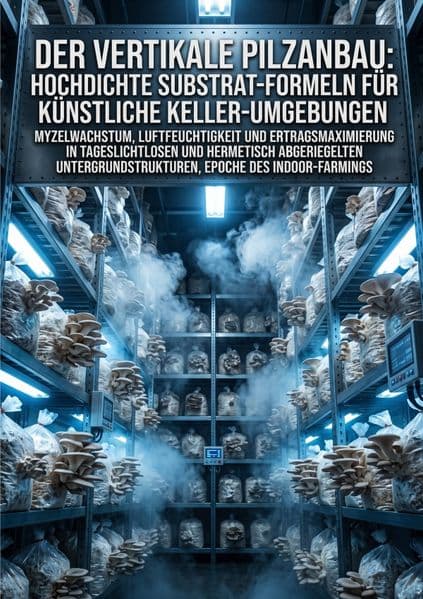 Der vertikale Pilzanbau: Hochdichte Substrat-Formeln für künstliche Keller-Umgebungen