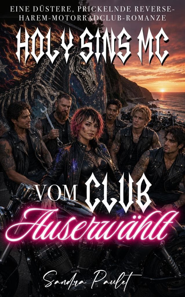 Holy Sins MC: Vom Club Auserwählt: Eine düstere, prickelnde Reverse-Harem-Motorradclub-Romanze