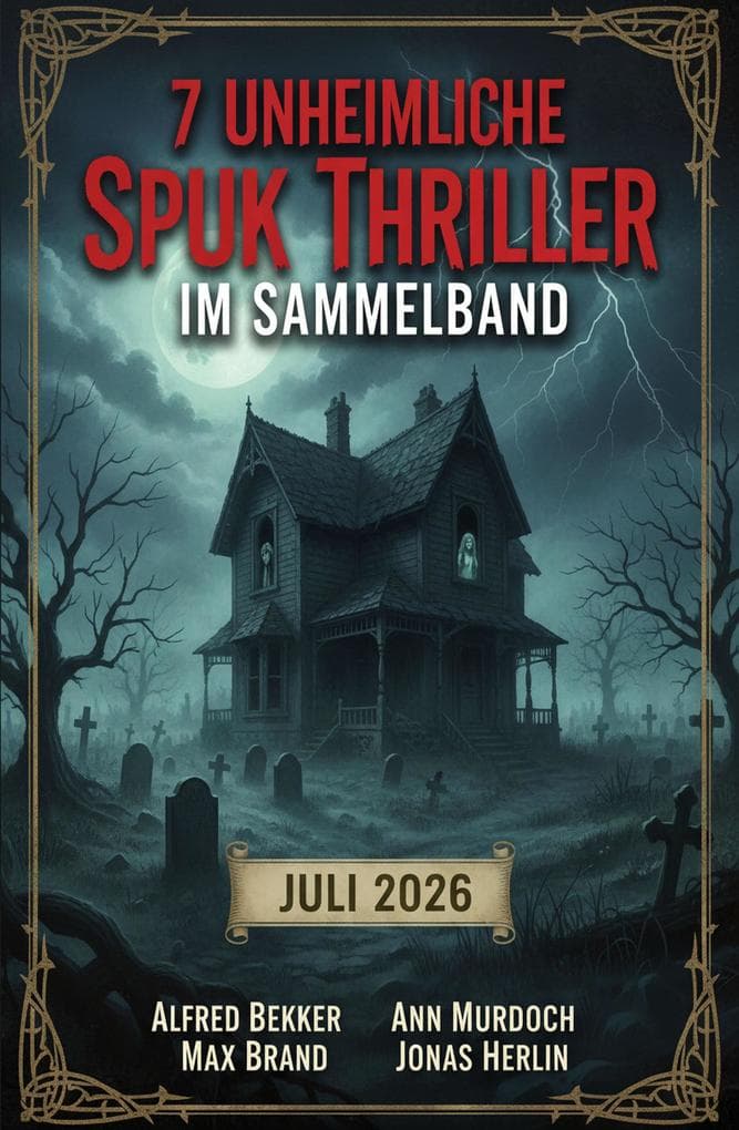 7 Unheimliche Spuk Thriller im Sammelband Juli 2026