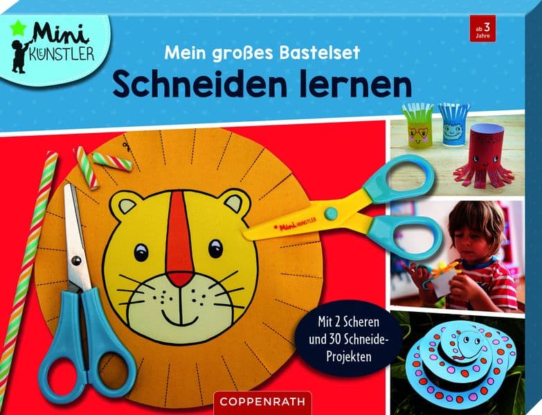 Mein großes Bastelset: Schneiden lernen