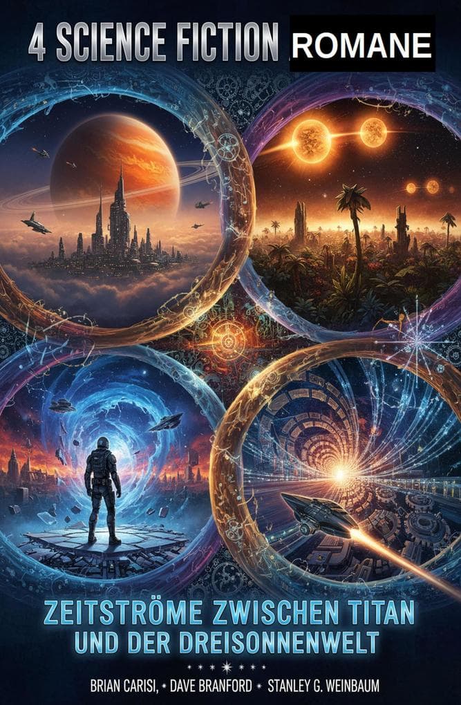 4 Science Fiction Romane: Zeitströme zwischen Titan und der Dreisonnenwelt