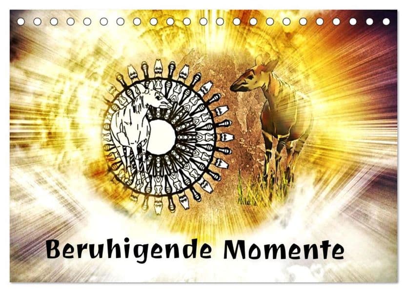 Mandalas 2027 - Beruhigende Momente (Tischkalender 2027 DIN A5 quer), CALVENDO Monatskalender: Mandalas von Rufebo - Monat für Monat Kunst, die beruhigt und der Seele guttut.