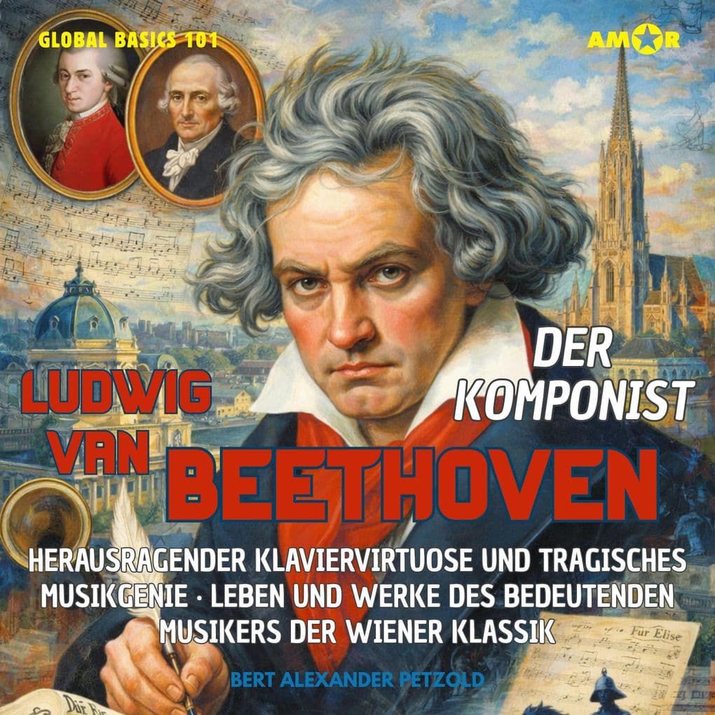 Der Komponist Ludwig van Beethoven - Herausragender Klaviervirtuose und tragisches Musikgenie - Leben und Werke des Musikers der Wiener Klassik