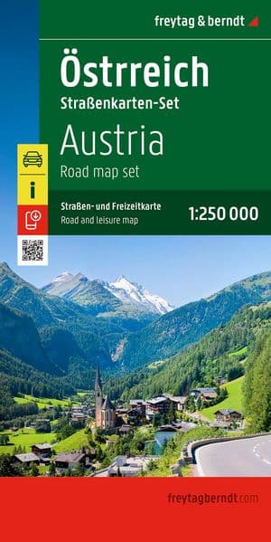 freytag & berndt Straßenkarte Österreich Set 1:250.000