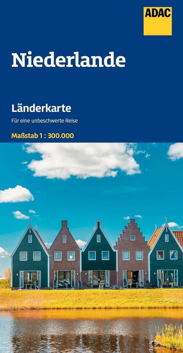 ADAC Länderkarte Niederlande 1:300.000