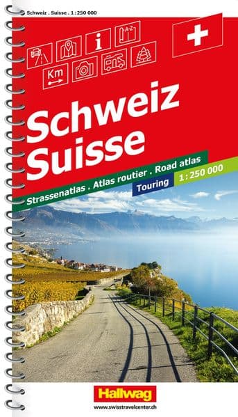 Hallwag Touring Strassenatlas Schweiz