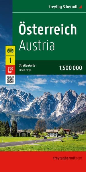 freytag & berndt Straßenkarte Österreich 1:500.000