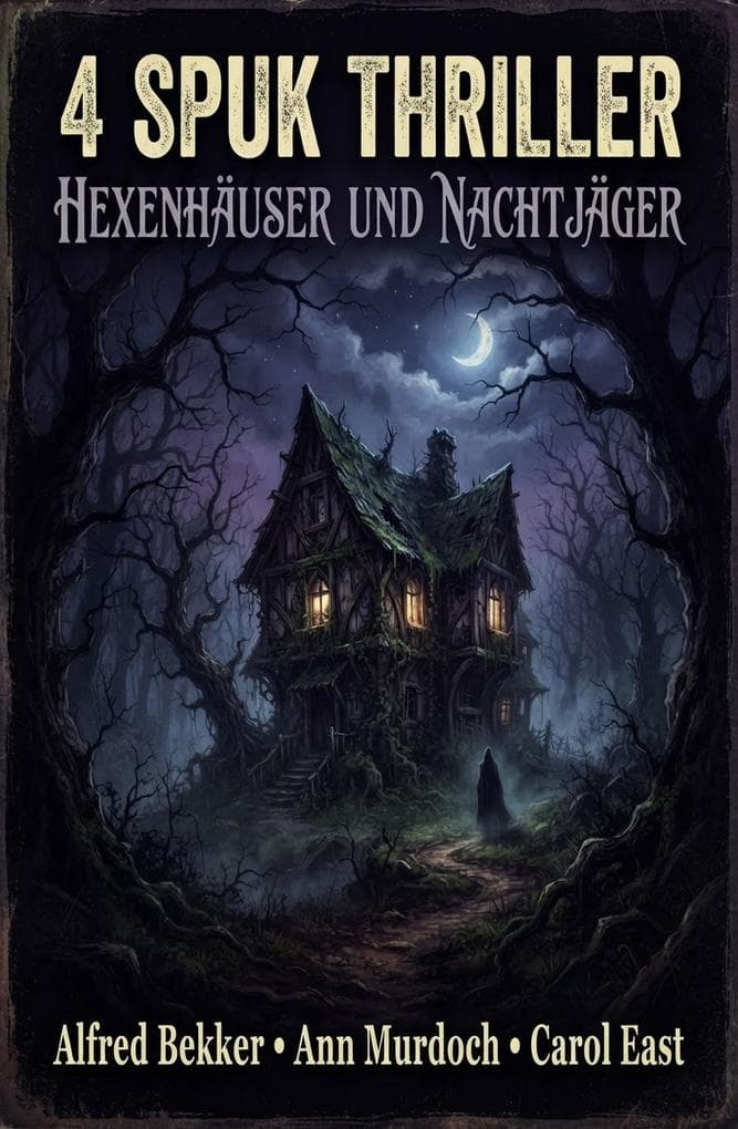 4 Spuk Thriller: Hexenhäuser und Nachtjäger
