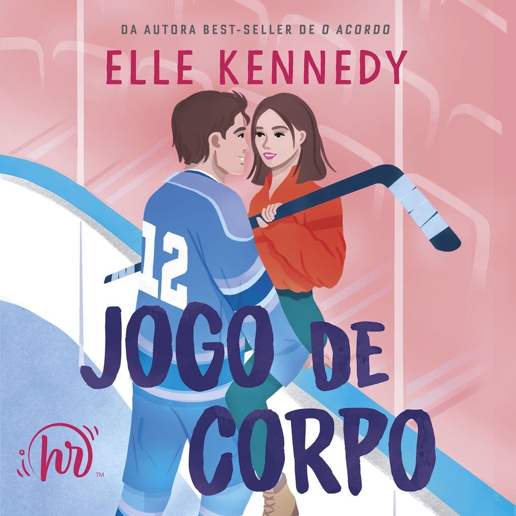 Jogo de corpo Romance de hóquei de Elle Kennedy, autora de "O acordo"