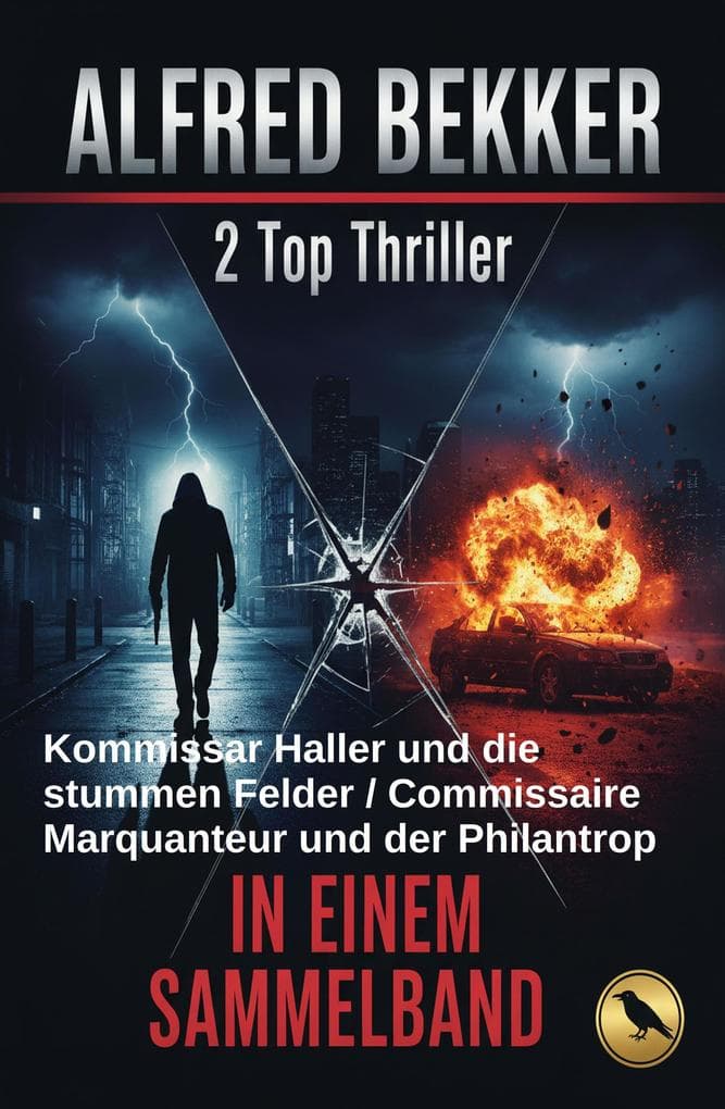 2 Top Thriller: Kommissar Haller und die stummen Felder / Commissaire Marquanteur und der Philantrop