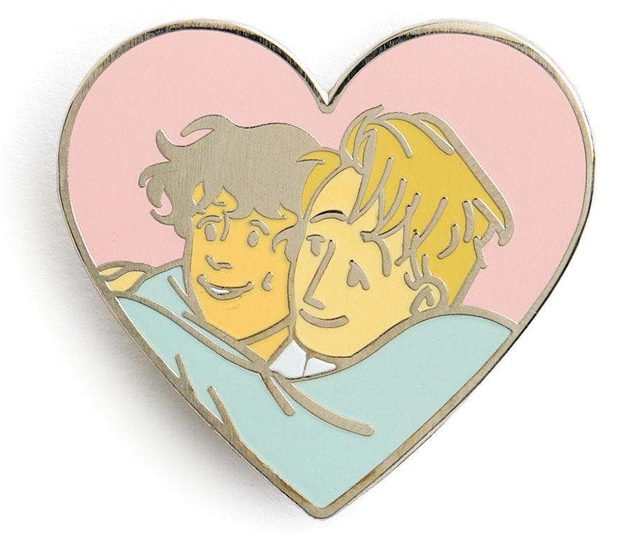Heartstopper: Nick and Charlie Enamel Pin