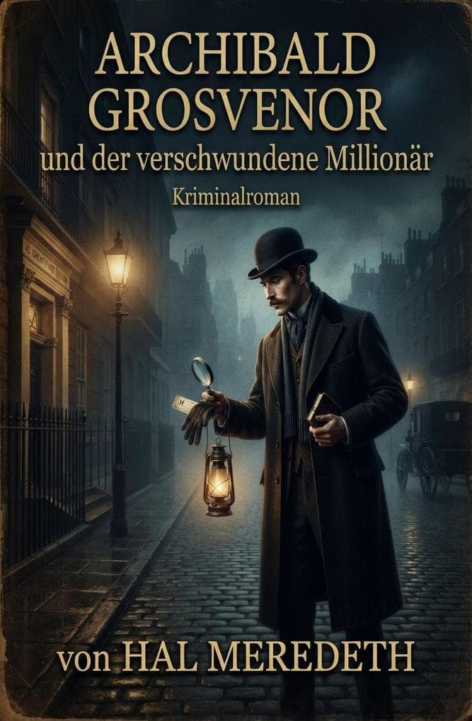 Archibald Grosvenor und der verschwundene Millionär: Kriminalroman
