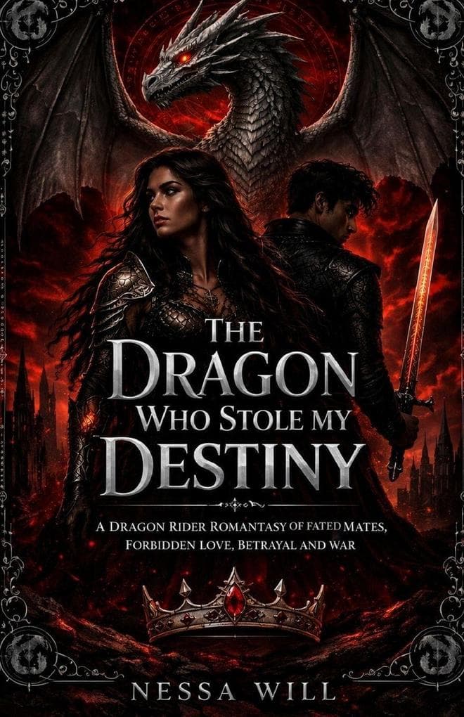 The Dragon Who Stole My Destiny: A Dragon Rider Romantasy of Fated Mates, Forbidden Love, Betrayal and War