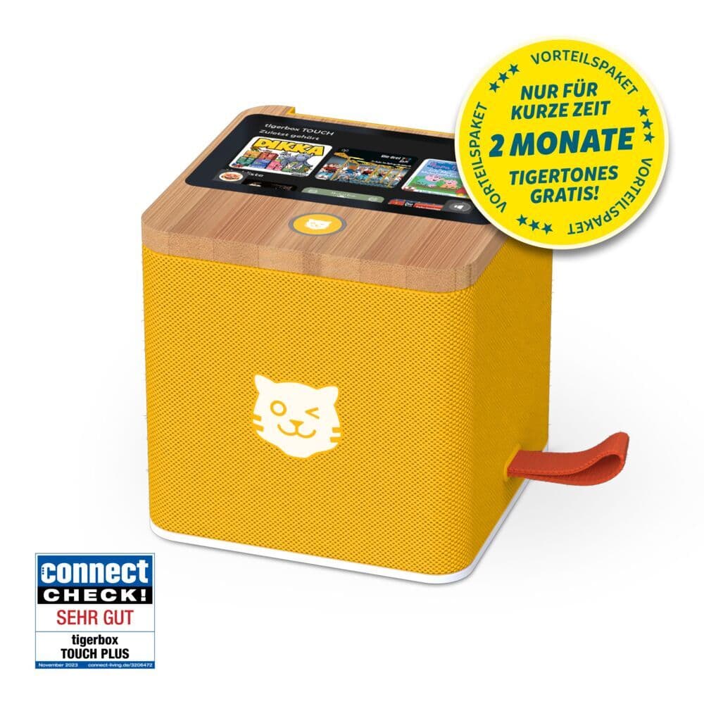 Tigerbox TOUCH PLUS (gelb) - Vorteilspaket