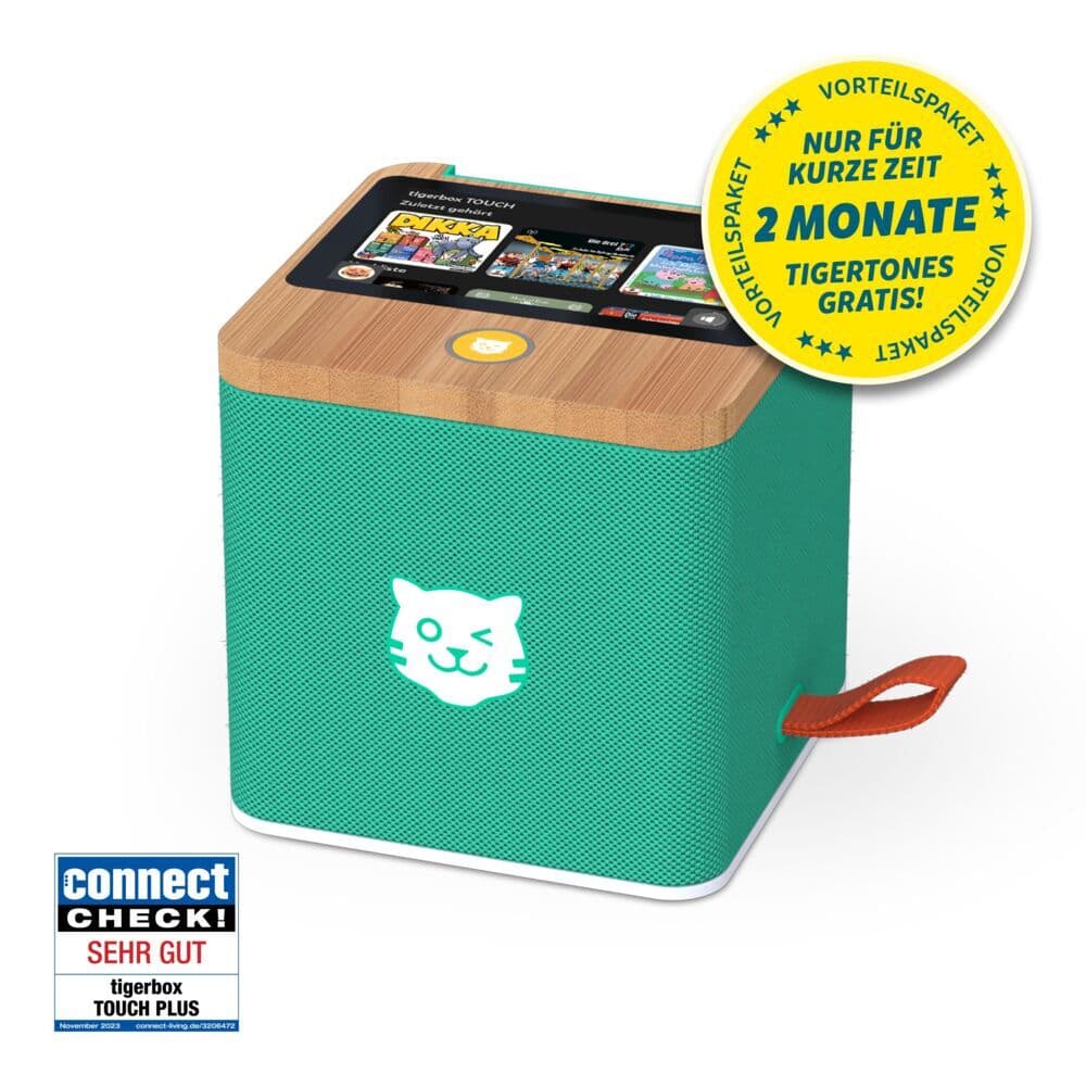 Tigerbox TOUCH PLUS (grün) - Vorteilspaket