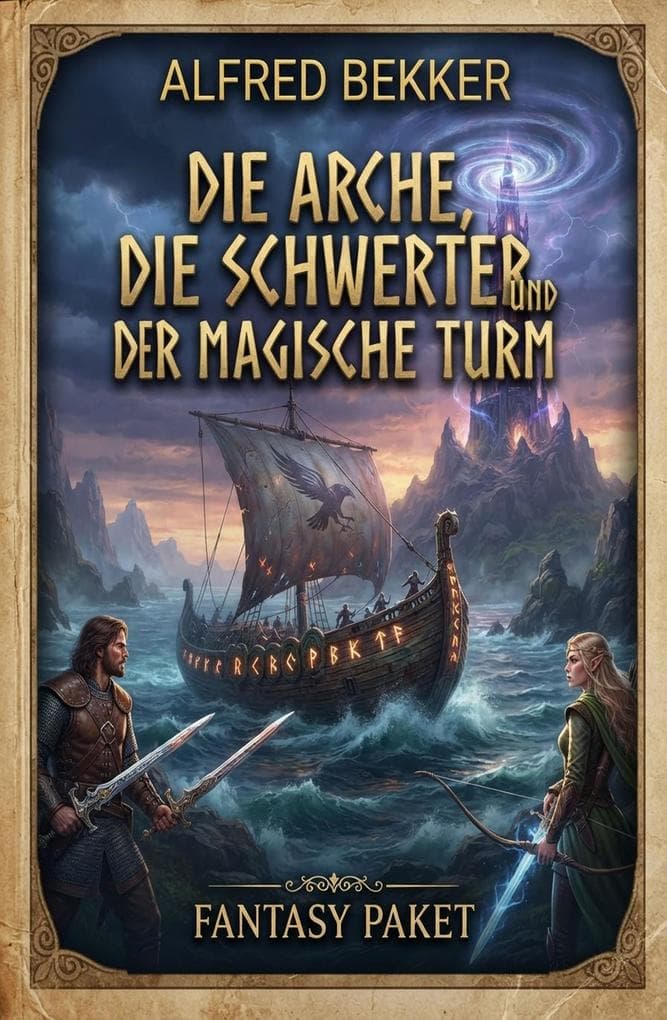 Fantasy Paket: Die Arche, die Schwerter und der magische Turm