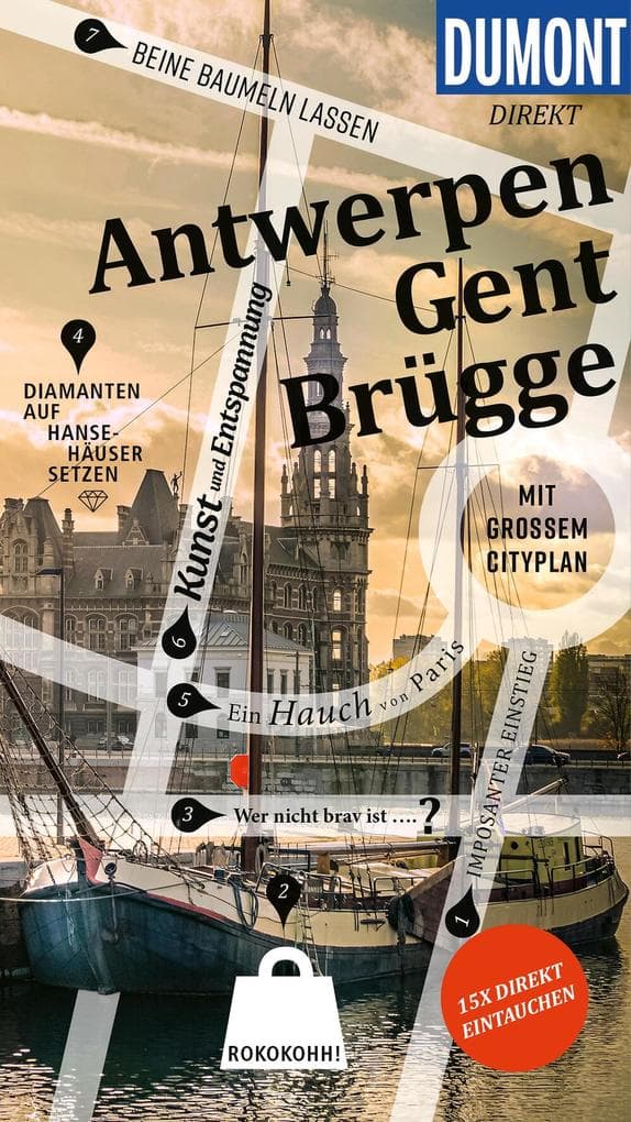 DUMONT direkt Reiseführer E-Book Antwerpen, Gent, Brügge