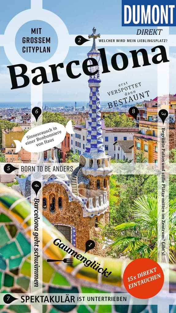 DUMONT direkt Reiseführer E-Book Barcelona