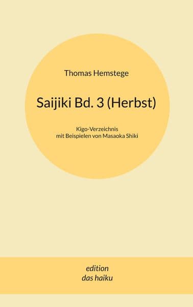 Saijiki Bd. 3 (Herbst)