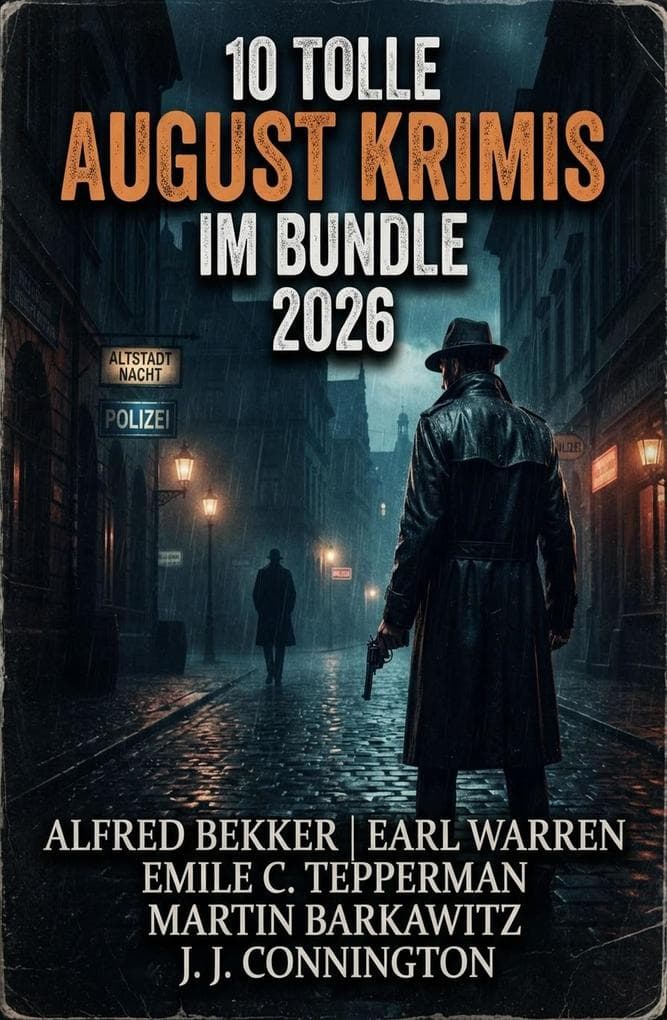 10 Tolle August Krimis im Bundle 2026