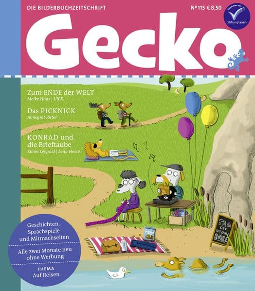 Gecko Kinderzeitschrift Band 115: Thema: Auf Reisen