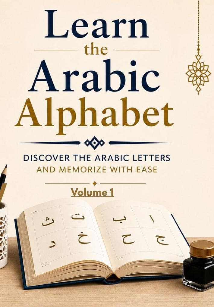 Learn the Arabic Alphabet: Arabisches Alphabet-Übungsheft