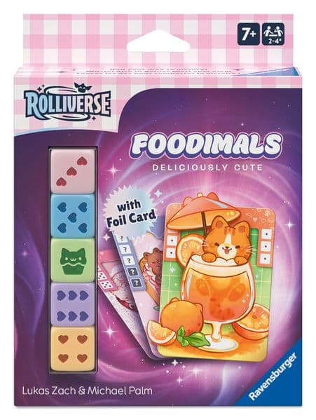 Rolliverse Foodimals - Würfelspiel ab 7 Jahre