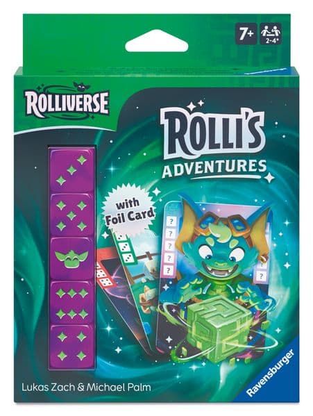 Rolliverse Rolli's Adventures - Würfelspiel ab 7 Jahre