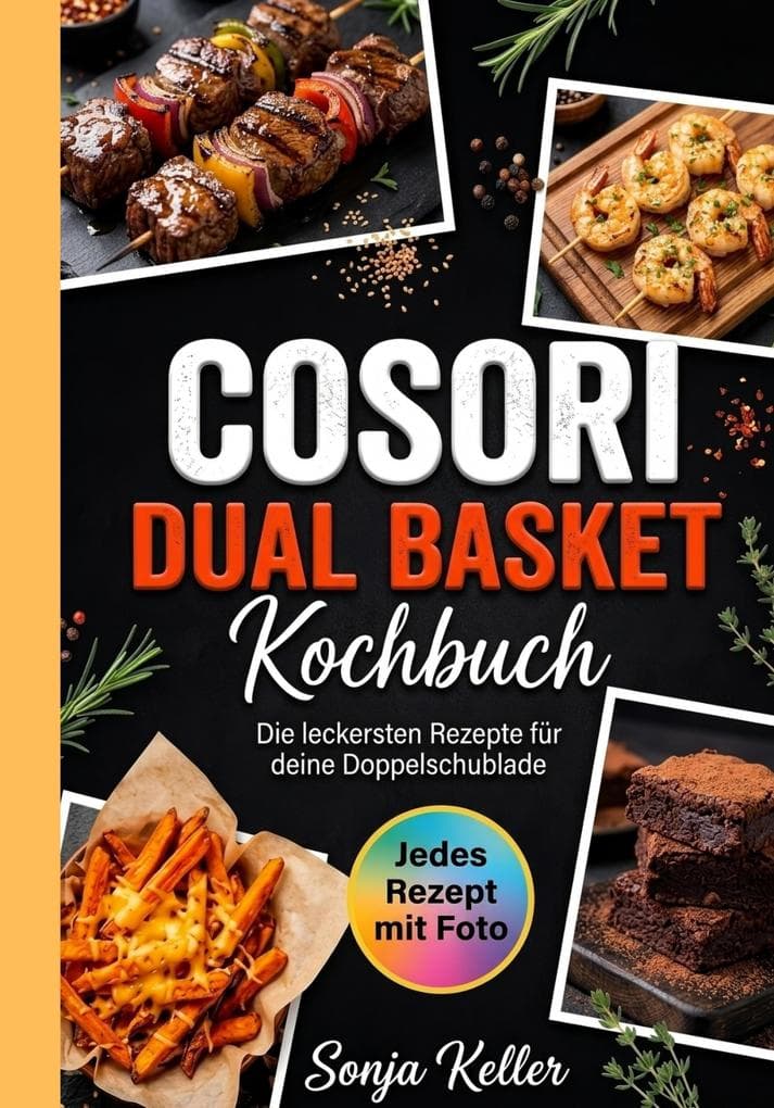Cosori Dual Basket Kochbuch- Jedes Rezept mit Foto.