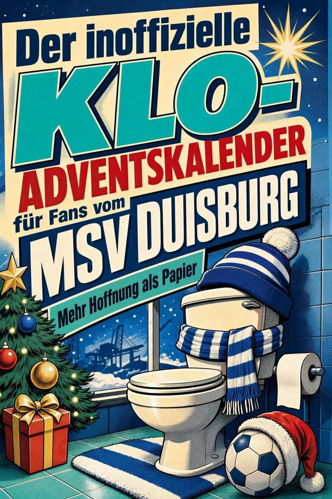 Der inoffizielle Klo-Adventskalender für Fans vom MSV Duisburg