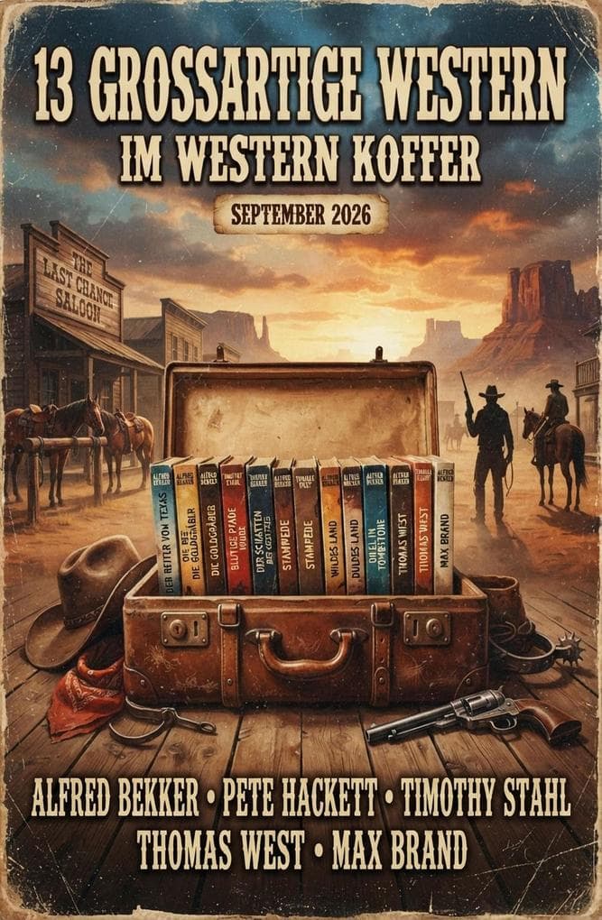 13 Großartige Western im Western Koffer September 2026