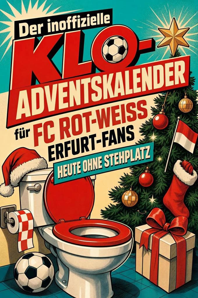 Der inoffizielle Klo-Adventskalender für FC Rot-Weiß Erfurt-Fans
