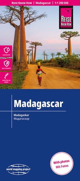 Reise Know-How Landkarte Madagaskar / Madagascar (1:1.200.000)