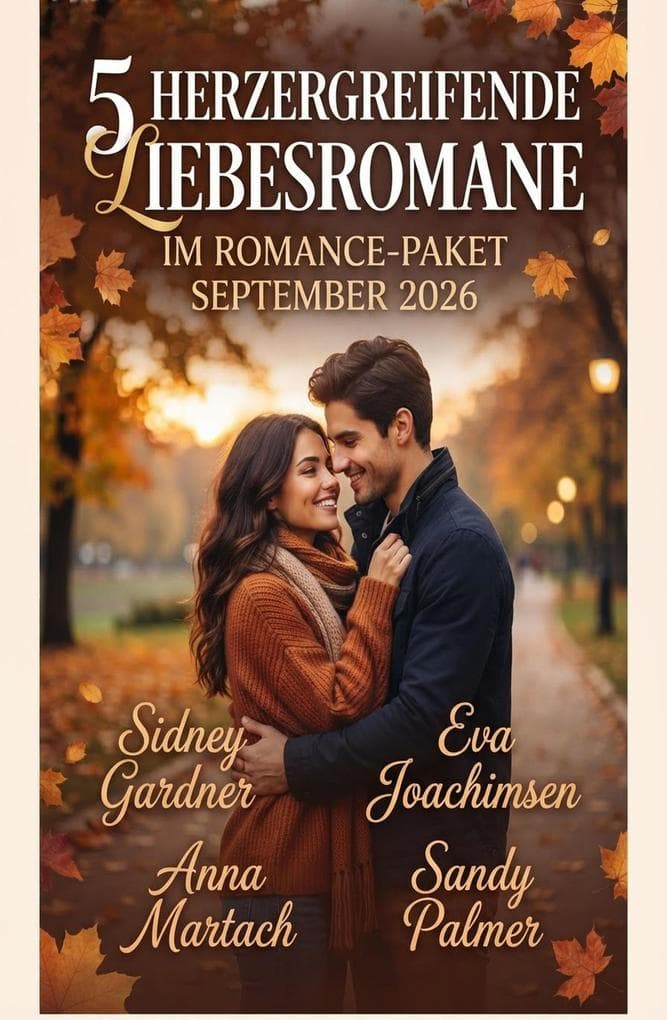 5 Herzergreifende Liebesromane im Romance-Paket September 2026