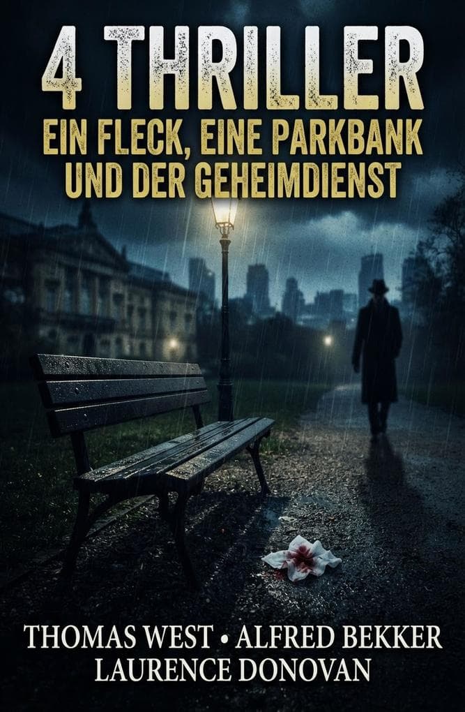 4 Thriller: Ein Fleck, eine Parkbank und der Geheimdienst