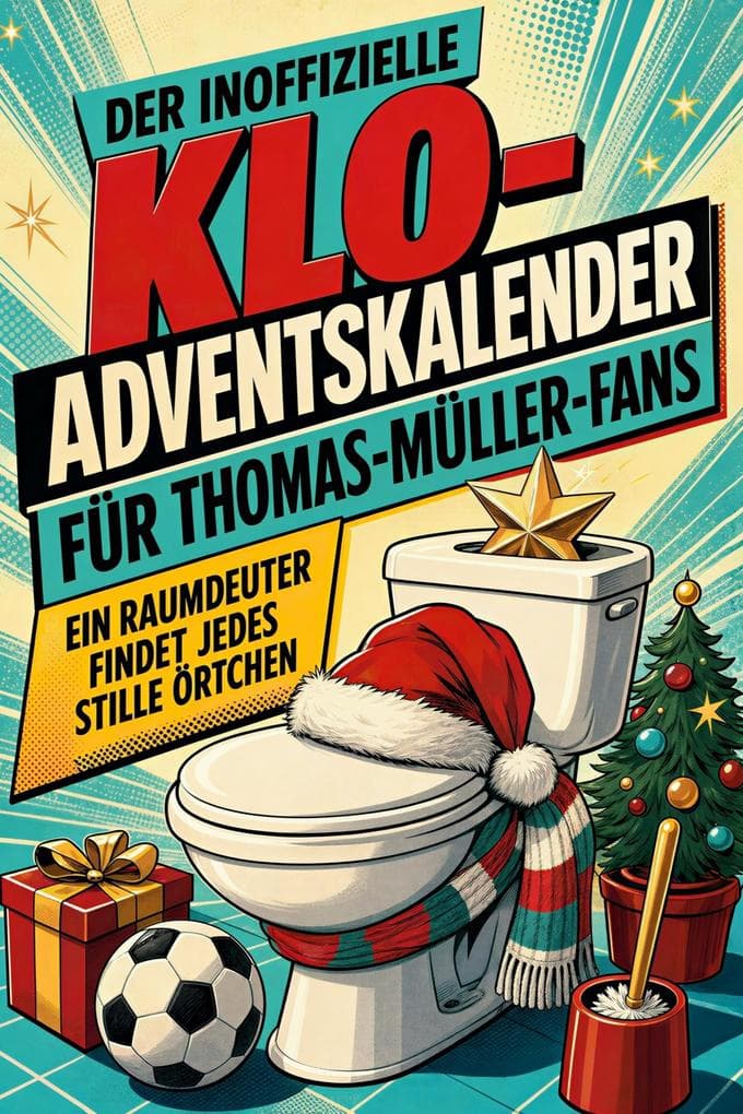 Der inoffizielle Klo-Adventskalender für Thomas-Müller-Fans