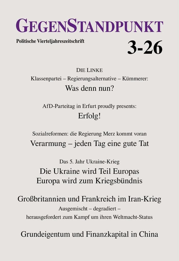 GegenStandpunkt 3-26