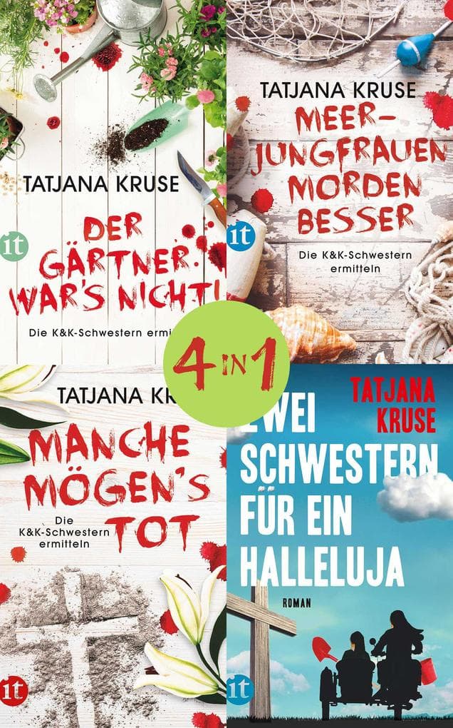 Konny und Kriemhild ermitteln - Die Schnüffelschwestern können's nicht lassen. Band 1-4