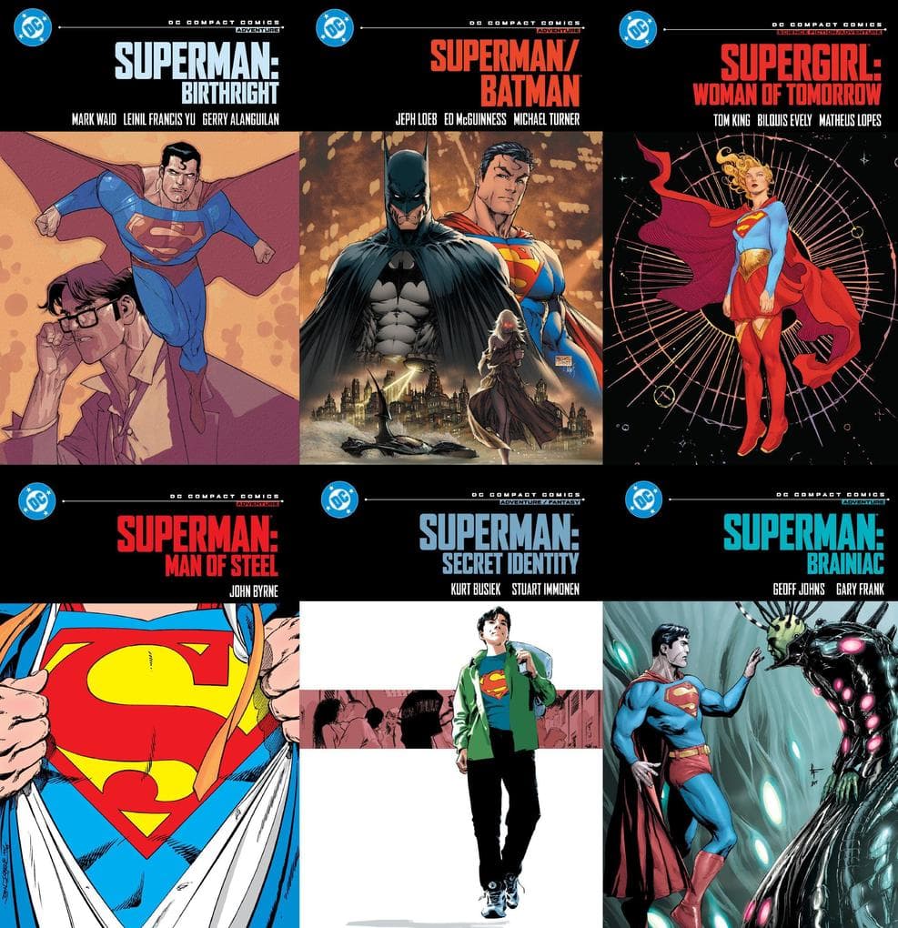 Superman DC Compact Comics Box Set