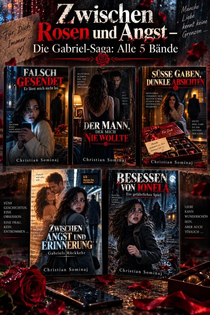 Zwischen Rosen und Angst Die Gabriel-Saga: Alle 5 Bände