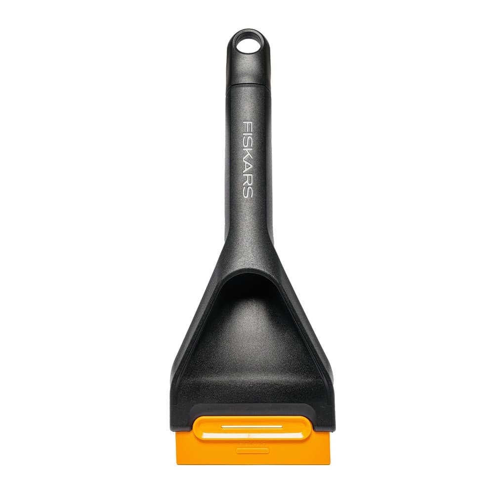FISKARS Solid Auto-Eiskratzer, mit harter und weicher Kante, 26 cm
