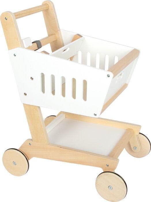 Einkaufswagen aus Holz "fresh