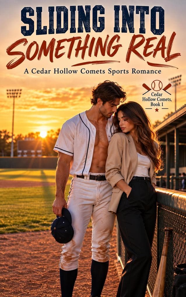 Sliding Into Something Real: A Cedar Hollow Comets Sports Romance: Cedar Hollow Comets, #1