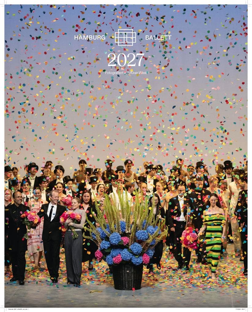 Wandkalender Hamburg Ballett 2027